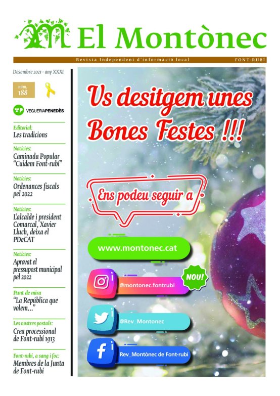 Revista 188 Desembre 2021