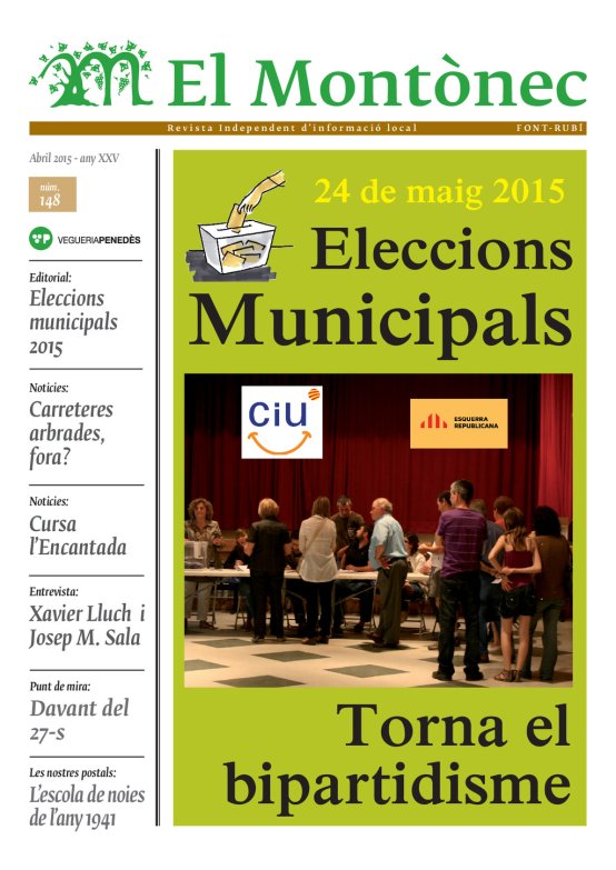 Revista 148 d'abril 2015