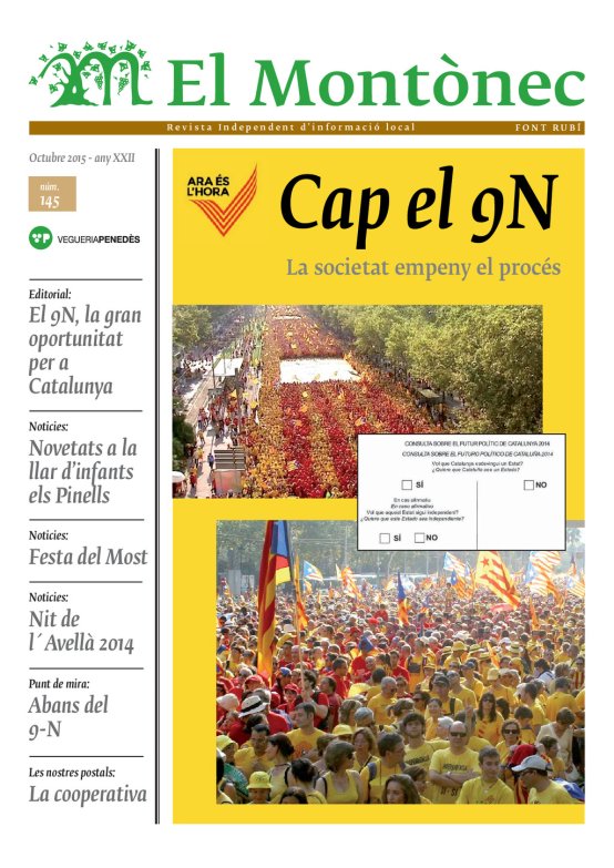 Revista 145 d'octubre 2014