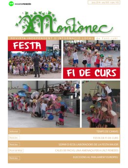 Revista 143 de juny 2014