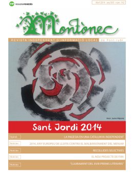 Revista 142 d'abril 2014