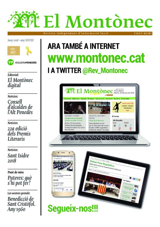 Revista 167 Juny 2018