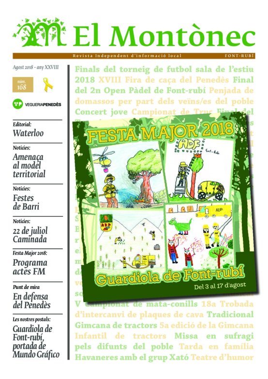 Revista 168 Agost 2018