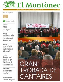 Revista 154 d'abril 2016