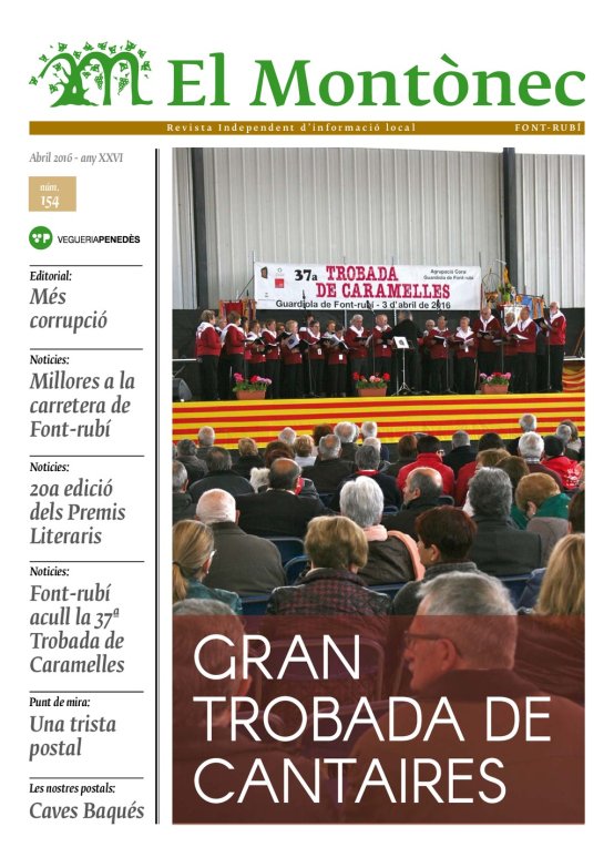 Revista 154 d'abril 2016
