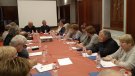 Trobada de les dues comissions d'agermanament a Font-rubí