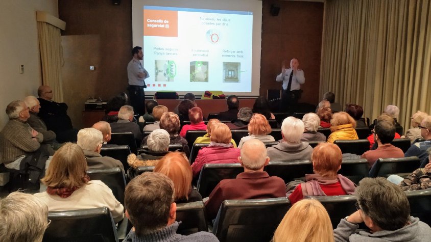 Xerrada sobre seguretat ciutadana