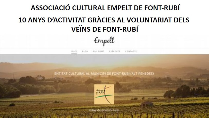EMPELT PREPARA EL SEU DESÈ ANIVERSARI (2010-2020)