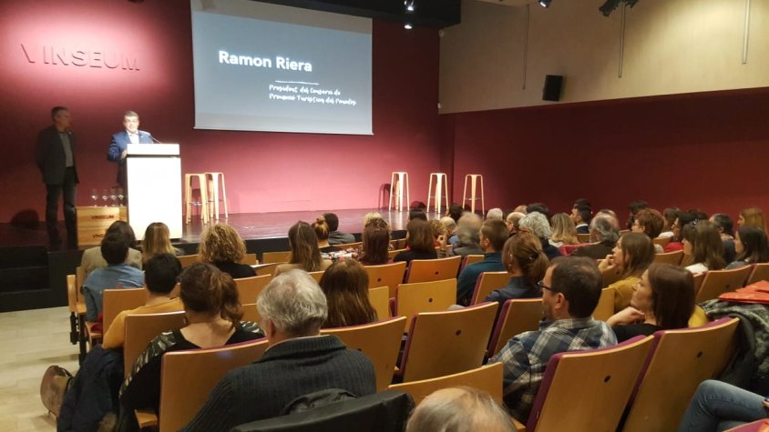 Acte del Consorci de Promoció Turística del Penedès a L’auditori del VINSEUM
