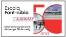 L'escola ajorna la celebració del seu 50è aniversari