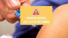 NOVES DATES per a la Vacunació massiva de la grip 