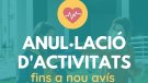 Aplicació de noves mesures per fer front a la Covid-19 a les activitats i serveis municipals