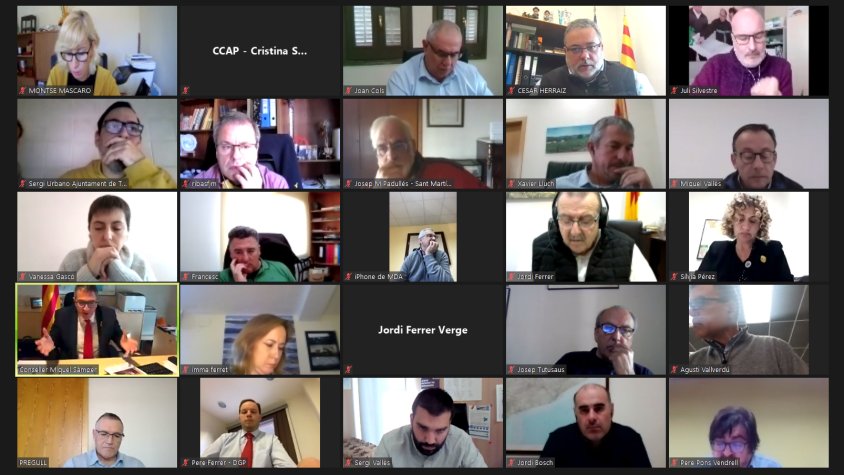 Reunió amb el Conseller d'Interior