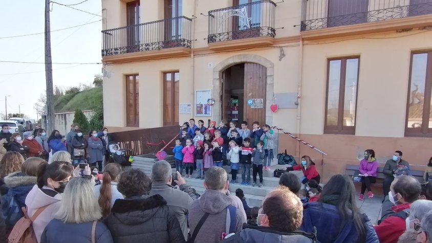 La cantata de Nadal de l’escola torna a sortir al poble