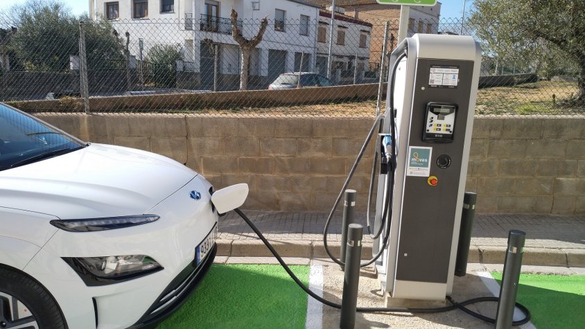 Punt de recàrrega per a cotxes elèctrics