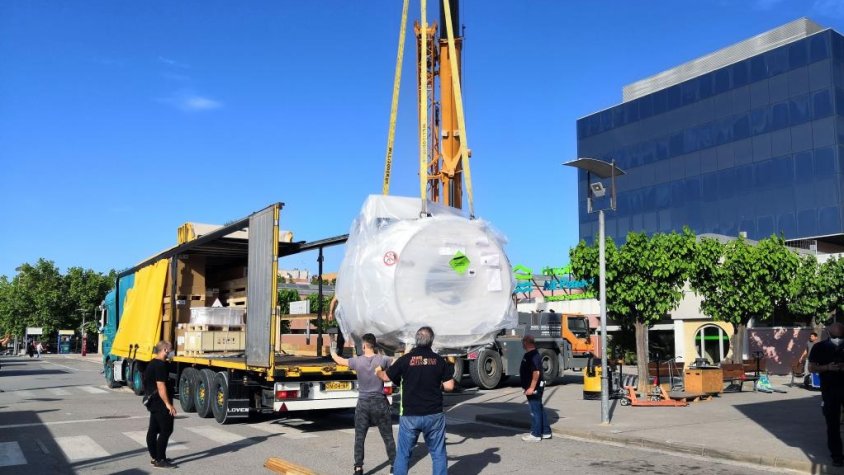 Instal·len un equip de ressonància magnètica a l’Hospital de Vilafranca