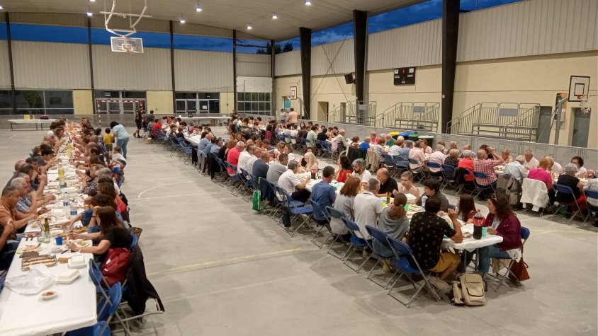 Sopar de col·laboradors de la Festa Major de Guardiola de Font-rubí