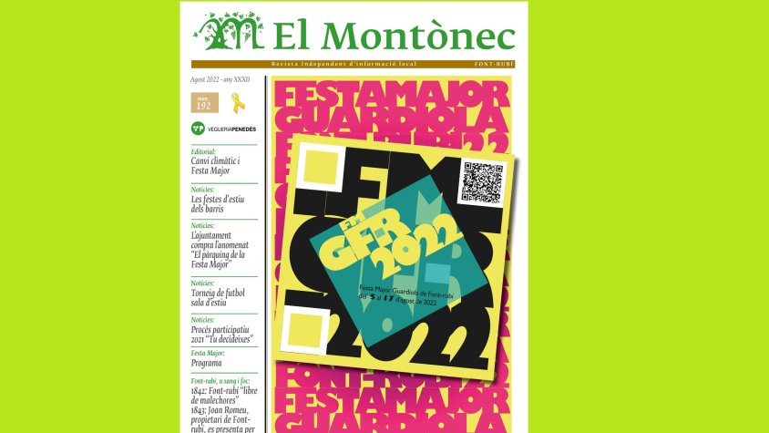 Ja estem distribuint la revista 192 del Montònec.