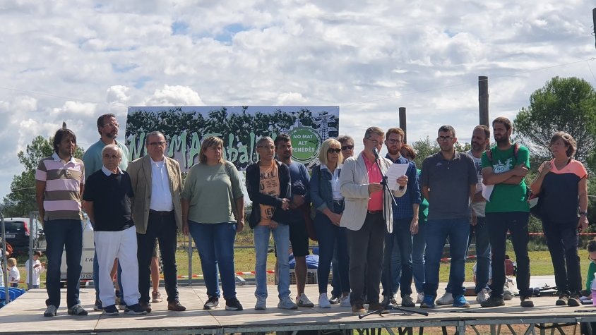 La Plataforma no a la MAT Alt Penedès