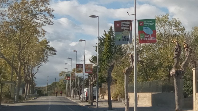 Campanya "Olimpíades del reciclatge" a Font-rubí