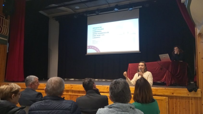 La carrerada serà una via Ciclable, amb prioritat per a les bicicletes i vianants