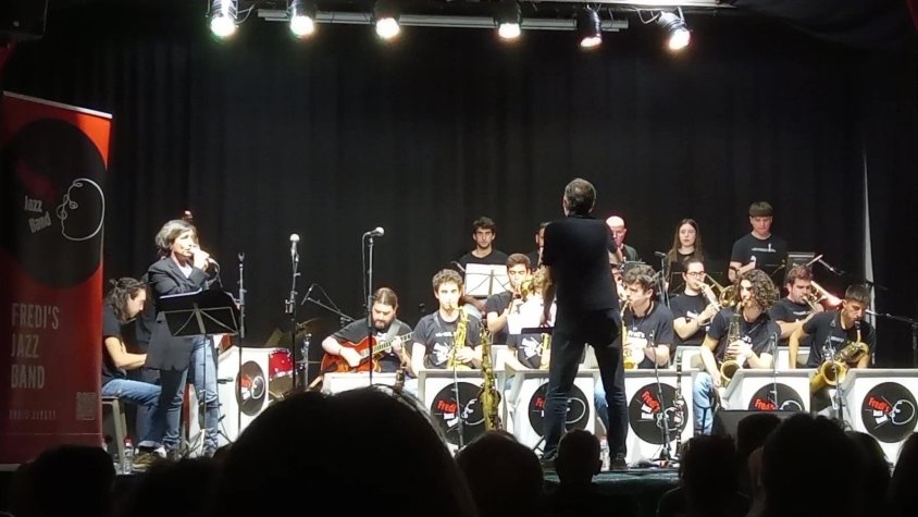 Gran concert de la Fredi's Jazz Band al Cava Jazz de Font-rubí