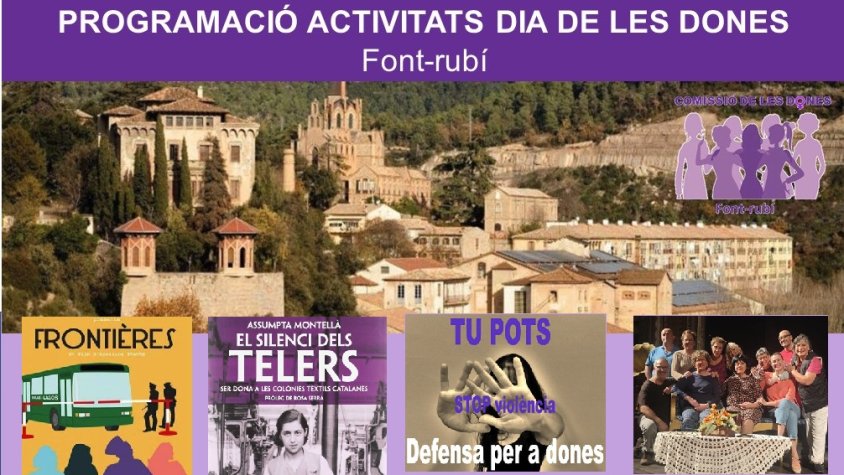 Actes de Commemoració del Dia Internacional de les Dones a Font-rubí
