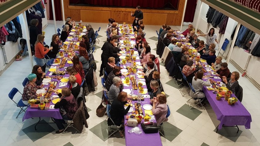 Sopar en el Dia Internacional de la Dona a Font-rubí