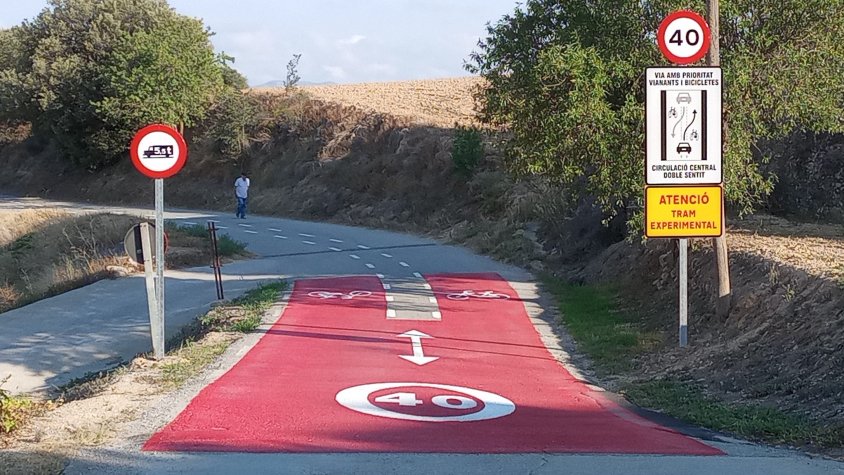 La Carrerada, un camí ciclable pioner a Catalunya