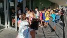 El primer dia d’escola