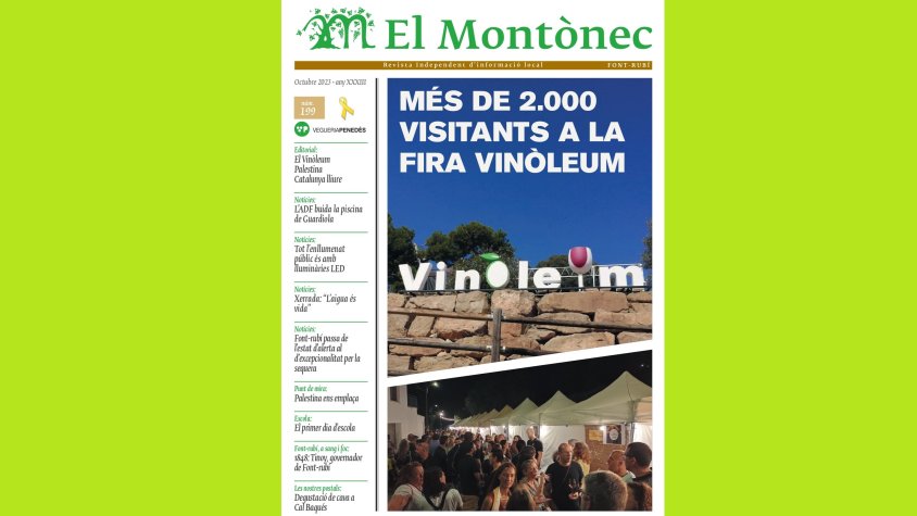 Ja tenim la revista núm. 199 del Montònec