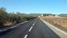 Reasfaltat de la carretera entre Guardiola i Vilobí