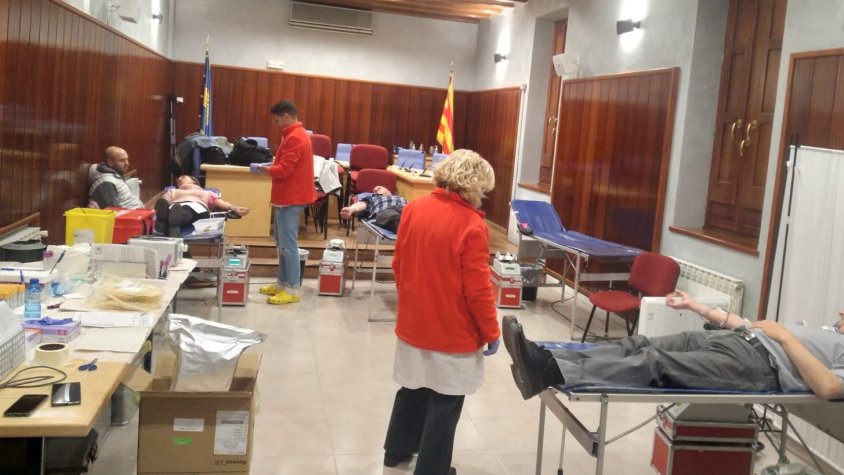 Donació de Sang a Guardiola de Font-rubí