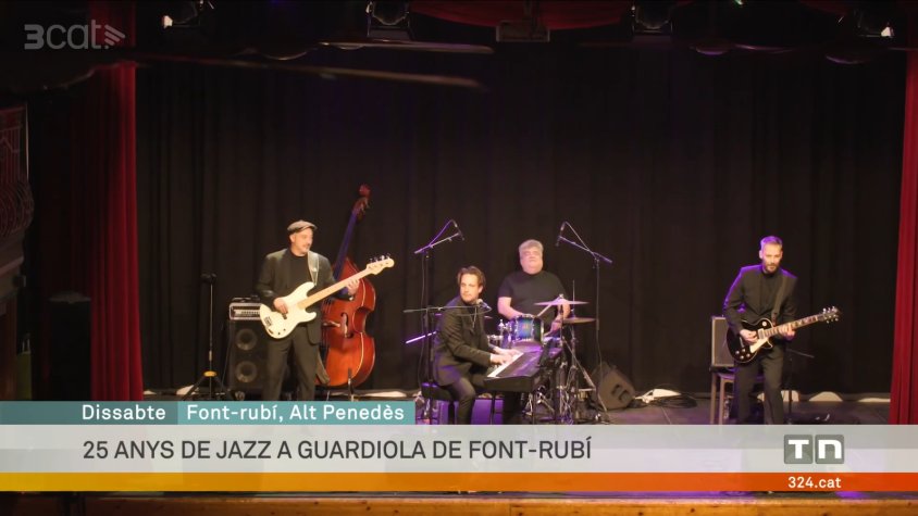 TV3 informa sobre l'inici del XXV Cicle Cava Jazz de Font-rubí