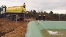 Actuació de l’ADF de Font-rubí omplint la bassa del bosc de La Baltana