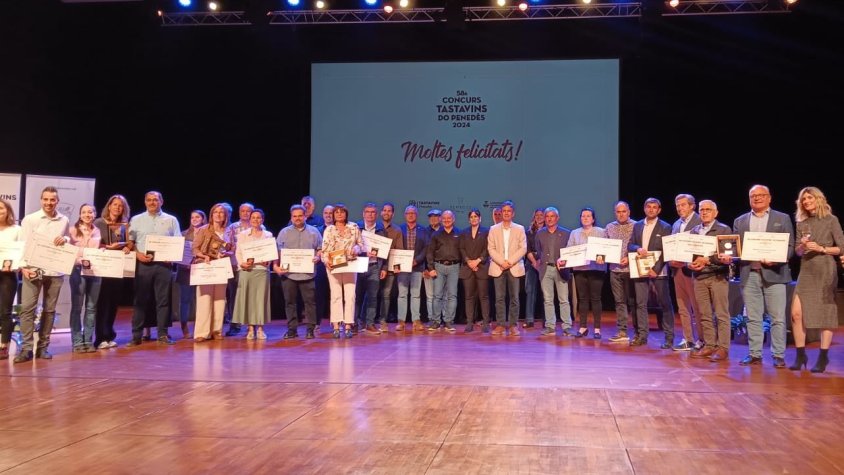 Els cellers de Font-rubí triomfen al Concurs Tastavins DO Penedès amb 3 ors i 2 bronzes!