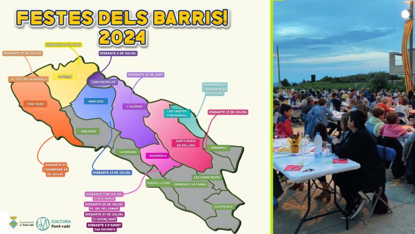 Comencen les Festes dels Barris de Font-rubí
