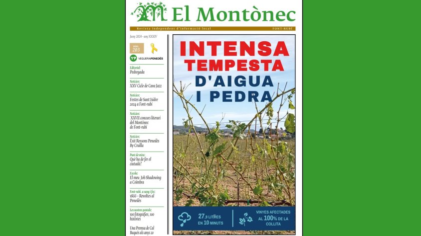 Ja tenim la Revista Número 203 del Montònec