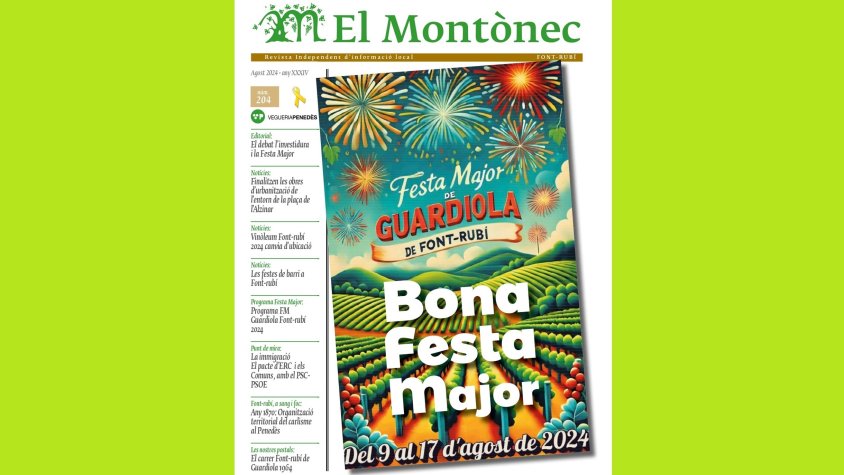 Portada Montonec 204 agost 2024