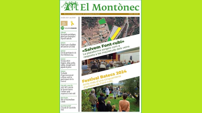 Portada revista número 205