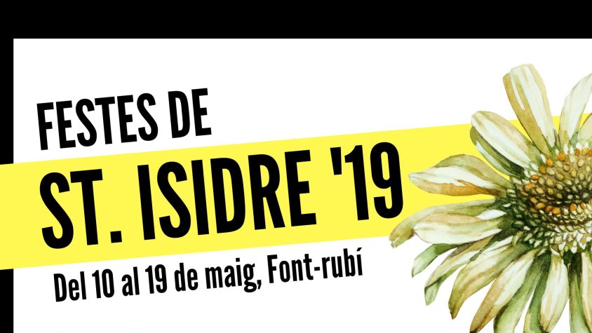FESTES DE SANT ISIDRE, del 10 al 19 maig de 2019