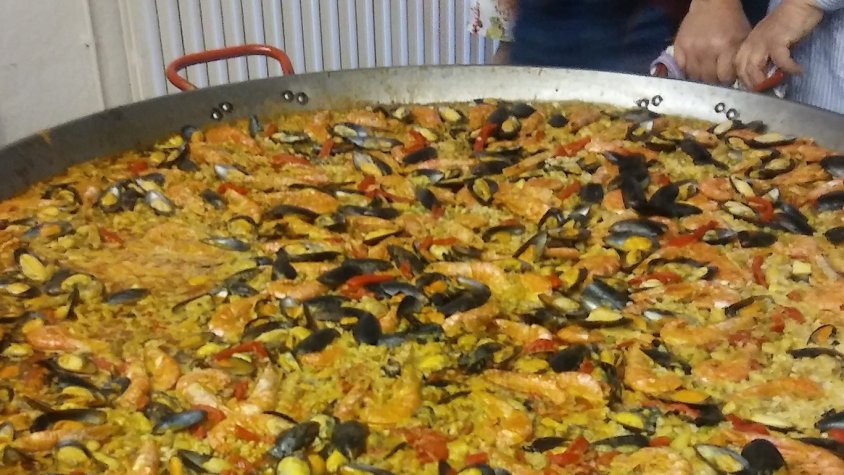 La paella de l'1 de maig