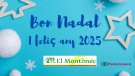 El Montònec us desitja Bon Nadal i un feliç any 2025
