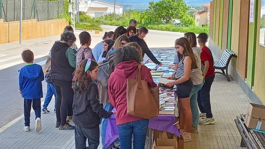 Diada de Sant Jordi a l’Escola Font-rúbia