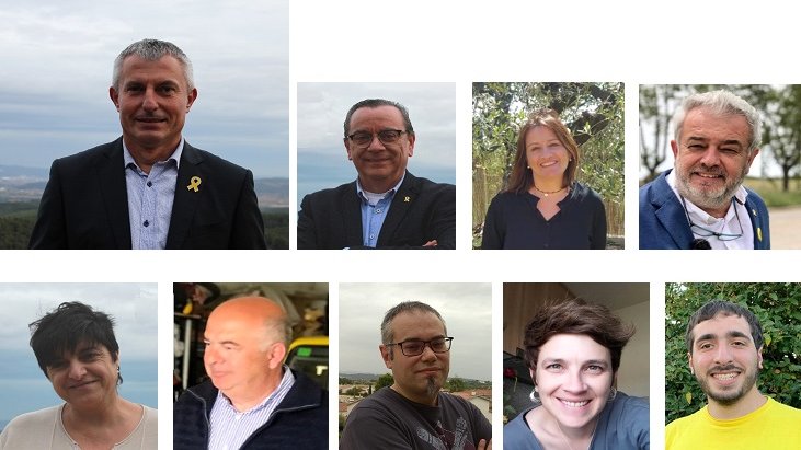 Xavier Lluch, Sebastià Moya, Sònia Guimerà, Fèlix Tutusaus, Carme Sibil, Lluís Ortega, Josep Maria Sala, Joana Faura, Martí Càlix