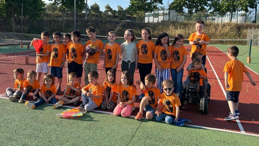 Participants en la Gimcana Tractorista Infantil