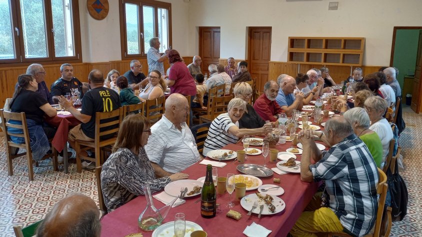 Trobada d’agermanament a Font-rubí amb la delegació de Rieux