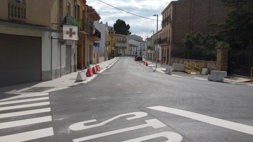L’avinguda Catalunya recupera la normalitat viària