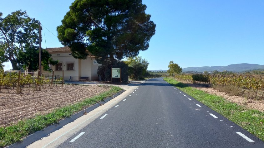 Renovada la capa de rodament de la carretera BP-2126