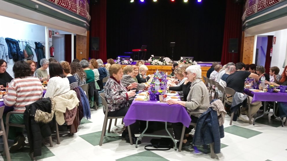 El sopar i la sortida a Palamós centren els actes del 8M a Font-rubí